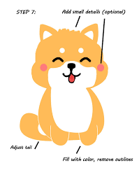 Realistic husky coloring pages puppy litter of puppies page shiba. Cute Dog Kawaii Animals Cuteanimals