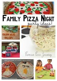 Pizza Party Family Pizza Night Fun Family Pizza Night Pizza Night Party Pizza Night