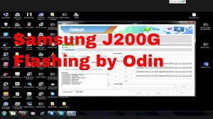 How To Flash Samsung Galaxy Sm J200g Dd By Odin Youtube