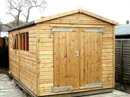 The saturday started like any other. Garden Sheds Insulated Wood Sheds With Free Fitting On Display