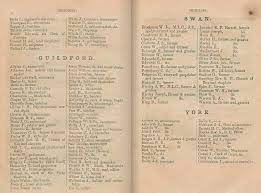 Early Almanacs Digitised Almanac Western Australia Swan River