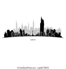 At virtual globe coordinates 6 (3) featuring a free perspective flag icon of the national flag of the republic of indonesia put on. Vector Jakarta Skyline Detailed Black And Grey Vector Jakarta Silhouette Skyline Canstock