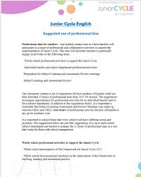 They will learn english through all sorts of wonderful stories and they will also act out stories that may be familiar to you at home. English Planning Junior Cycle For Teachers Jct