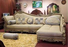 We do not compromise on quality and deliver timely according to your design needs. Corner L Shape Sofa Set Design