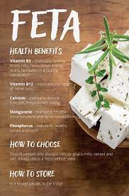 Feta Food Health Benefits Healthy Cheese Health