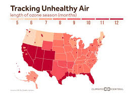 climate change is threatening air quality across the country