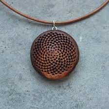 Fibonacci Sequence Necklace Protea Seed Pod Handmade Into Etsy Nature Necklace Mandala Jewelry Pendant