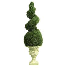 Fake topiary trees in pots are fantastic for decorating any events or your home. Spiral Topiary Purchase Artificial Topiaries Online At Silks Are Forever