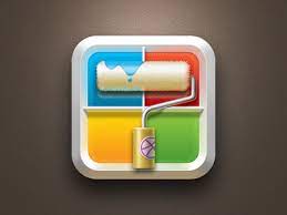 Paint App Icon Design Icon Design Inspiration Painting Logo