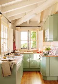 See more ideas about green kitchen, green kitchen cabinets, kitchen inspirations. Image Result For Little Cottage Kitchen Ideas Home Kitchens Kitchen Design Cottage Kitchens