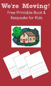Free Printable Moving To A New House Book And Keepsake Fantastic Fun Learning House Book Moving Books Kids Moves