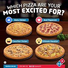 And with the domino's tracker ® you can follow your order from the moment you place it until it's out. Our Loyal Kota Kinabalu Fans Domino S Pizza Malaysia Facebook