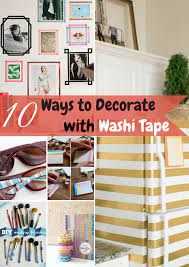 Wrap washi tape around a toothpick and cut triangles out to create a flag. Washi Tape Diy Projects Looking Fly On A Dime