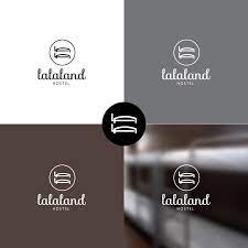 Winner of 6 academy awards! Logo Design For Lalaland A No Frill Hostel In Sabah Malaysia Logo Design Hostels Design Web Design