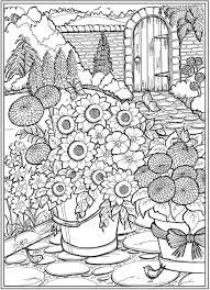 The spruce / ashley deleon nicole these free pumpkin coloring pages will be sna. 6 Country Garden Coloring Pages Stamping