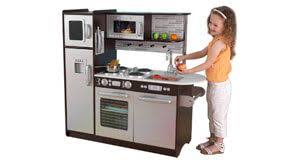 Spielkuche Von Kidkraft Uptown Kinderspielkuche 53260 Kinderkueche Spielkueche Com Modelle Aus Ho Kids Play Kitchen Play Kitchen Sets Wooden Play Kitchen