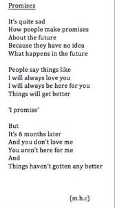 Maybe you would like to learn more about one of these? Breaking Promises Quotes Tumblr Broken Depressed Love Promises Sad Tumblr Lonelt Image Dogtrainingobedienceschool Com