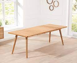 This modern extending dining table ticks all the boxes for sleek italian style. Tivoli 200cm Retro Oak Extending Dining Table Tivoli Oak Dining Chairs Dining Table Oak Extending Dining Table