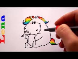 Pummeleinhorn Mit Vogel Zeichnen How To Draw A Unicorn With Bird Kak Narisovat Edinoroga Youtube