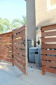 The owner was helpful and had pictures of when the pool was installed. Pool Equipment Fence Refresh Ana White