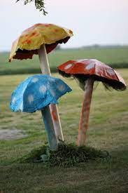 Fr Dan S Mad Hatter Party Diy Mushrooms Mad Hatter Party Alice In Wonderland Tea Party Alice In Wonderland Party