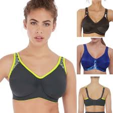 This sports bra is designed to keep you both epic crop top sports bra electric black. Freya Active Soft Cup Sports Bra Size 40h Charcoal Grey For Sale Ebay