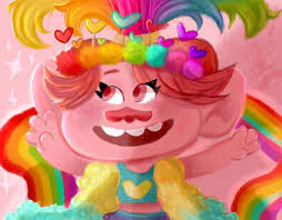 (trolls camp critter pod + poppy & troll baby) | unbox it. Rainbow Poppy Poppy And Branch Poppy Coloring Page Poppy Drawing