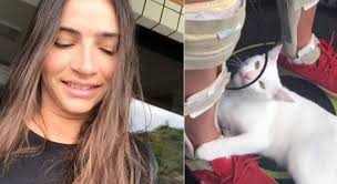 Cercado por praias famosas como arraial d'ajuda, coroa vermelha, santo andré e trancoso. Lais Souza Vibra Ao Ficar De Pe Em Exercicio Com A Ajuda De Gatinho Gazeta Digital