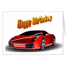 Happy Birthday Images For Him With Cars Sports Car Happy Birthday Card Zazzle Com In 2020 Happy Birthday Cards Birthday Cards Happy Birthday Wishes