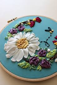 See more ideas about ribbon embroidery, ribbon embroidery tutorial, embroidery tutorials. Tweetle Dee Design Co Blooming Bees Ribbon Embroidery