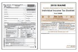 maine tax forms 2019 printable maine state 1040me form and