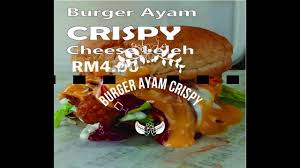 Kalau bosan burger yang biasa, coba yang ini. Burger Viral Ayam Crispy Cheese Leleh Youtube