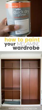 How To Paint Melamine Wood And Live To Tell The Tale Learn How To Paint Melamine Wood And Turn Any Painting Melamine Melamine Wood Upcycled Furniture Diy