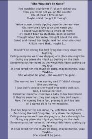 Blake Shelton Favorite Lyrics Country Lyrics Saddest Songs She wouldn't be f#mgone amaj7. pinterest