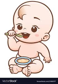 Baby Vector Image On Vectorstock Baby Cartoon Drawing Baby Cartoon Characters Baby Drawing