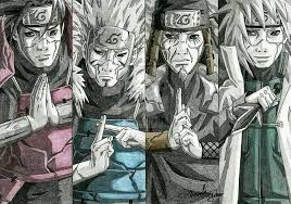The Four Hokages Anime Naruto Naruto Naruto Shippuden