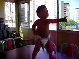 Brazilian Baby Dancing On The Table Youtube