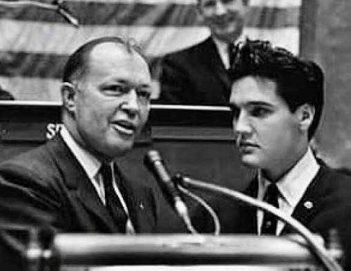 Happy Elvis Presley Day! ⚡️ 55 years ago today, September 29, 1967— Memphis Mayor William Ingram, alongside Tennessee Governor Buford Ellington, declared "Elvis Presley Day" in recognition of his numerous charitable contributions.