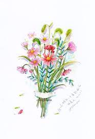 周小兜的相册 人间四季 花树一生 watercolor illustration watercolor background abstract watercolor