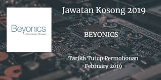 Jawatan kosong terkini di kumpulan wang simpanan pekerja (kwsp) september 2018. Jawatan Kosong Beyonics February 2019 Business Management Degree Management Degree Electronic Engineering