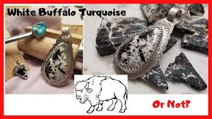 White buffalo turquoise, or sacred buffalo turquoise, is found in pendants, earrings, rings and bracelets. White Buffalo Turquoise Is It Really Turquoise Youtube