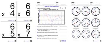 Math worksheets for teachers, kids, and parents for first through sixth grade. Math Aids Homeschool Com