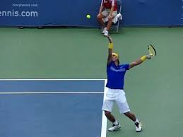 The big three are the cyborgs of tennis. Rafael Nadal Serve And Forehand In Slow Motion 210 Fps Youtube