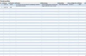 Das rechnungen schreiben mit einer kostenlosen rechnungsvorlage in pdf format geht ganz einfach indem du diese in excel und word bearbeitest. Pendenzenliste Vorlage Vorlagen Excel Vorlage Guten Morgen Lustig