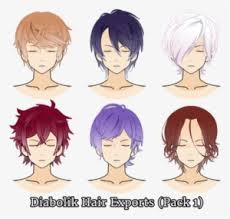 What are some good hair styles? Anime Hairstyles Male Up Photo Kisekae Boy Hair Export Png Image Transparent Png Free Download On Seekpng