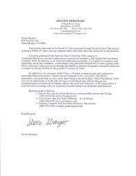 The cover page of the portfolio includes the introductory details of the portfolio. Animation Cover Letter Examples Sample Cover Letter