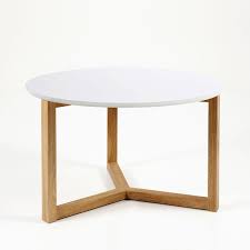 Table Basse Ronde Fuji 90 Cm Blanc 46482 Achat Doe Het Zelf