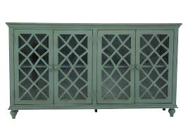 Target.com has been visited by 1m+ users in the past month Mirimyn Antique Teal Lattice Door Accent Cabinet Ivan Smith Furniture