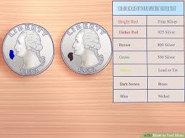 the best ways to test silver wikihow