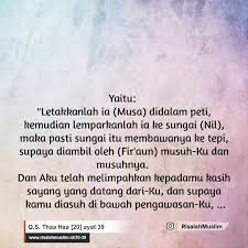 Surat at thaha ayat 39. Surah Thaa Haa Ayat 39 Qs 20 39 Tafsir Alquran Surah Nomor 20 Ayat 39